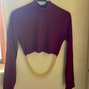 Long Sleeve With Gold Jewerly